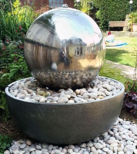 Fontaine, de, jardin, travaux, de, rénovation, Marrakech 